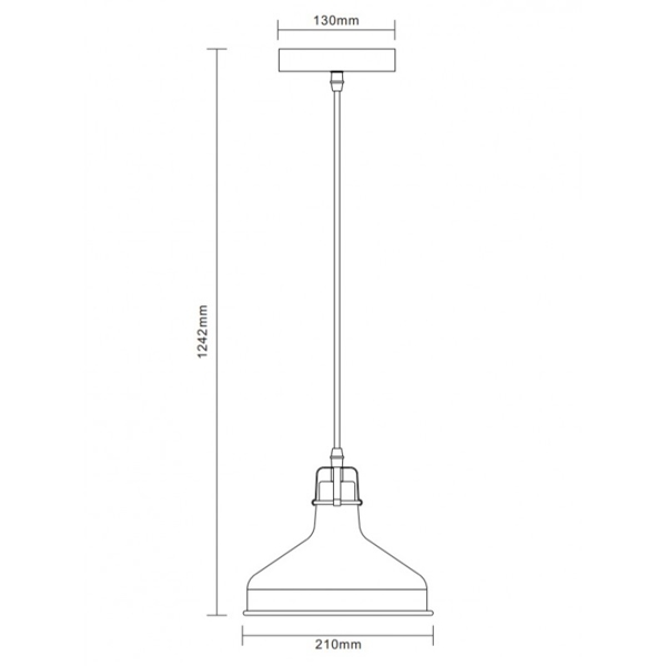 ჭერის სანათი Camelion PL-425M Amsterdam С71