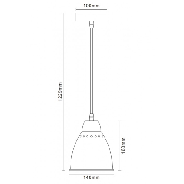 ჭერის სანათი Camelion PL-430S-1 LOFT С08 