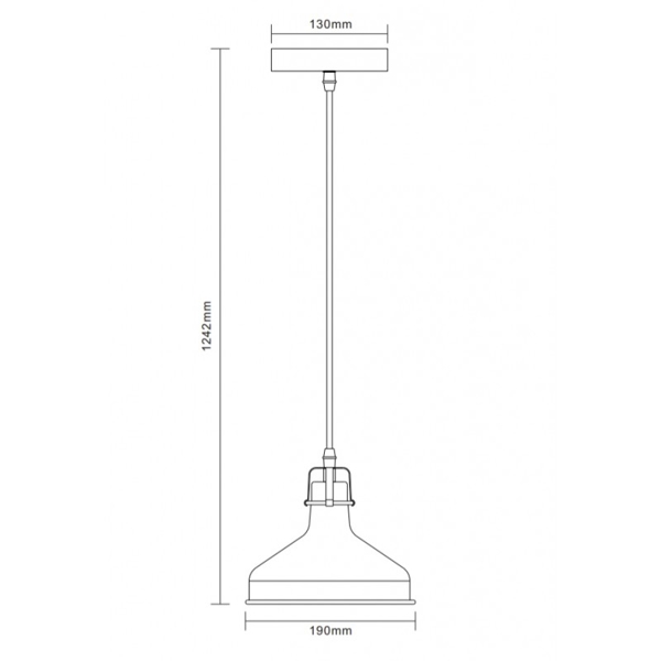 ჭერის სანათი Camelion PL-425S Amsterdam С62