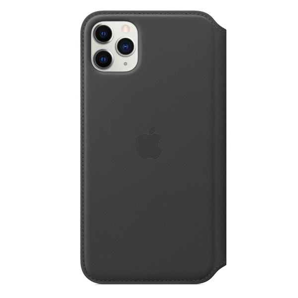 მობილურის ქრისი Apple iPhone 11 Pro Max Leather Folio - Black (MX082ZM/A)