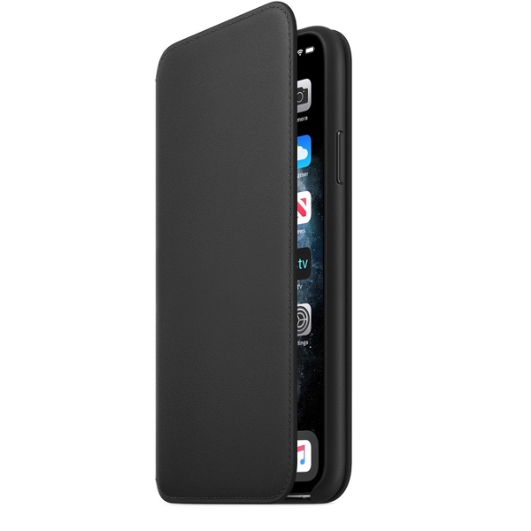 მობილურის ქრისი Apple iPhone 11 Pro Max Leather Folio - Black (MX082ZM/A)