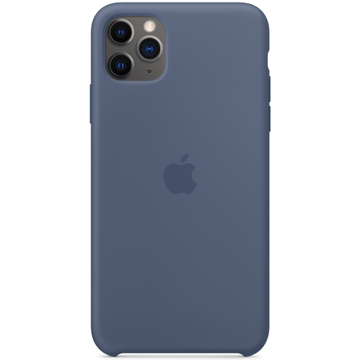 მობილურის ქეისი Apple iPhone 11 Pro Max Silicone Case - Alaskan Blue (MX032ZM/A)