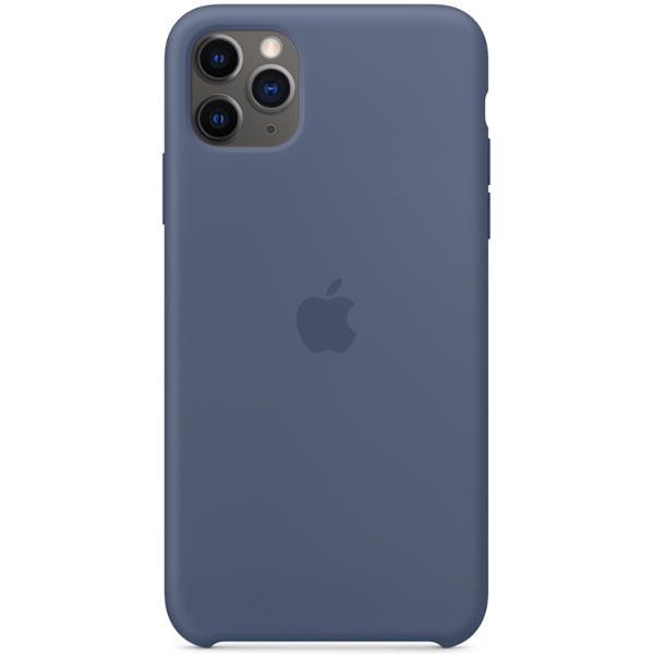 მობილურის ქეისი Apple iPhone 11 Pro Max Silicone Case - Alaskan Blue (MX032ZM/A)