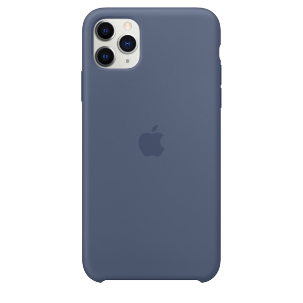 მობილურის ქეისი Apple iPhone 11 Pro Max Silicone Case - Alaskan Blue (MX032ZM/A)