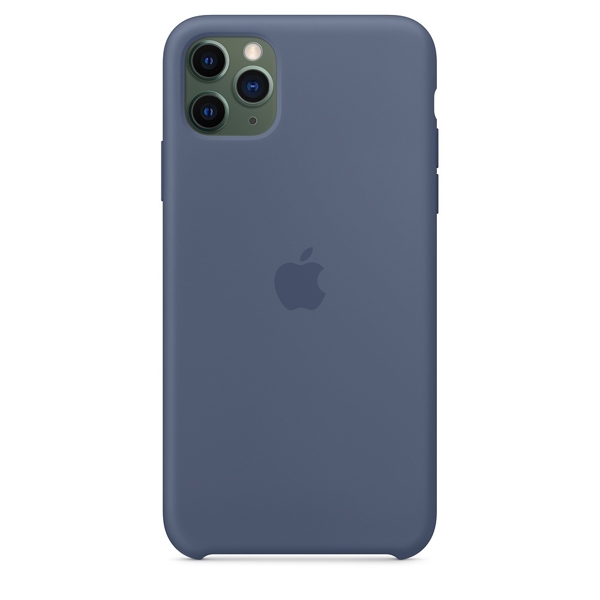 მობილურის ქეისი Apple iPhone 11 Pro Max Silicone Case - Alaskan Blue (MX032ZM/A)