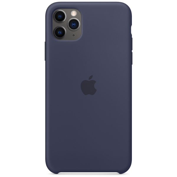 მობილურის ქეისი Apple iPhone 11 Pro Max Silicone Case - Midnight Blue (MWYW2ZM/A)