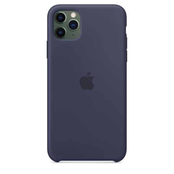 მობილურის ქეისი Apple iPhone 11 Pro Max Silicone Case - Midnight Blue (MWYW2ZM/A)