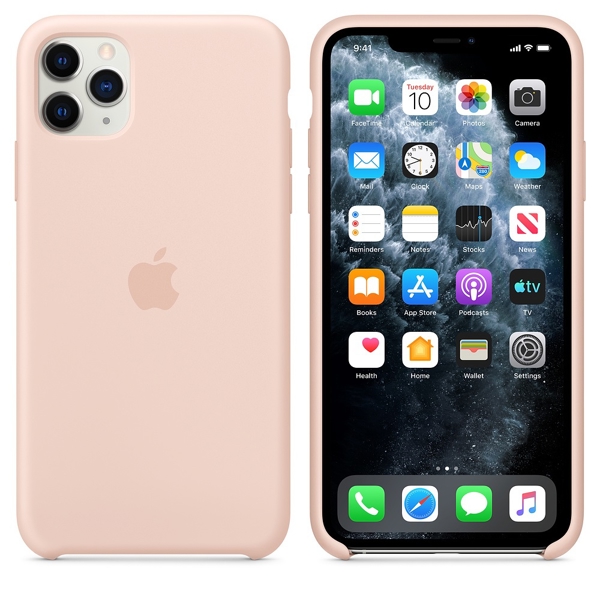 მობილურის ქეისი Apple iPhone 11 Pro Max Silicone Case - Pink Sand