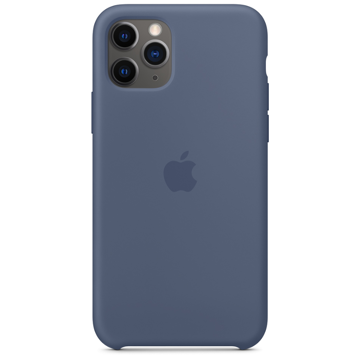 მობილურის ქეისი Apple iPhone 11 Pro Silicone Case - Alaskan Blue (MWYR2ZM/A)