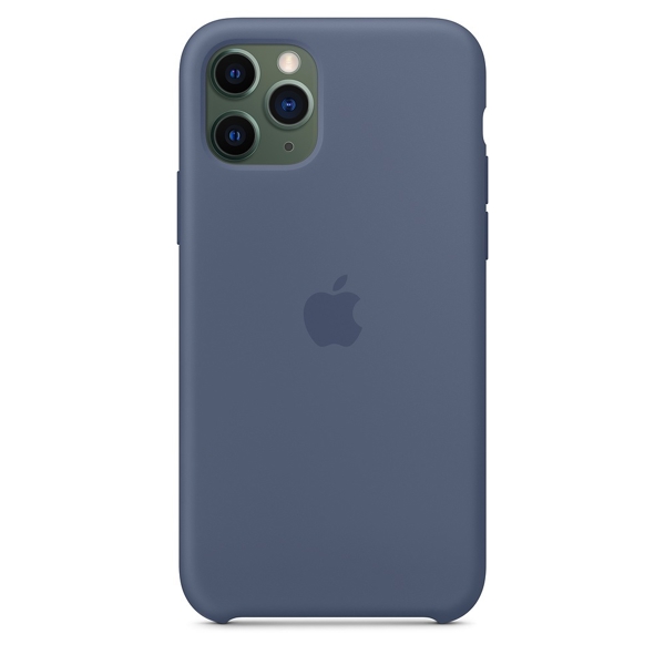 მობილურის ქეისი Apple iPhone 11 Pro Silicone Case - Alaskan Blue (MWYR2ZM/A)