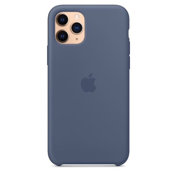 მობილურის ქეისი Apple iPhone 11 Pro Silicone Case - Alaskan Blue (MWYR2ZM/A)