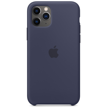 მობილურის ქეისი Apple iPhone 11 Pro Silicone Case - Midnight Blue (MWYJ2ZM/A)