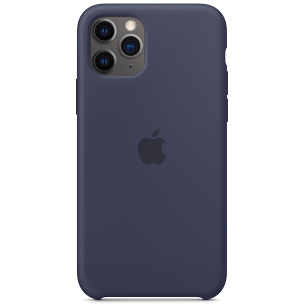 მობილურის ქეისი Apple iPhone 11 Pro Silicone Case - Midnight Blue (MWYJ2ZM/A)