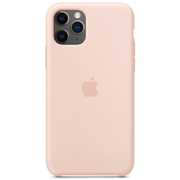 მობილურის ქეისი Apple iPhone 11 Pro Silicone Case - Pink Sand (MWYM2ZM/A)