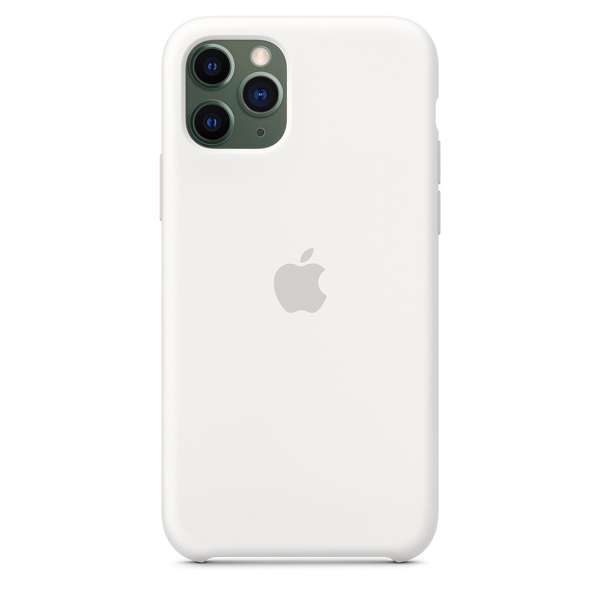 მობილურის ქეისი Apple iPhone 11 Pro Silicone Case - White (MWYL2ZM/A)