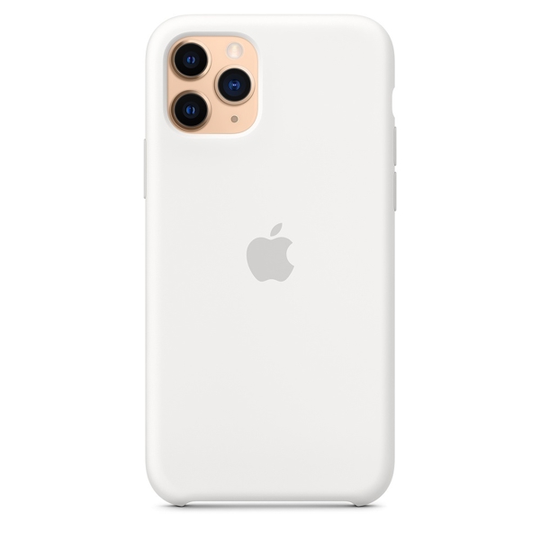 მობილურის ქეისი Apple iPhone 11 Pro Silicone Case - White (MWYL2ZM/A)