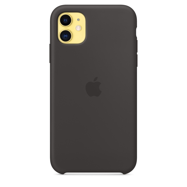 მობილურის ქეისი Apple iPhone 11 Silicone Case - Black (MWVU2ZM/A)