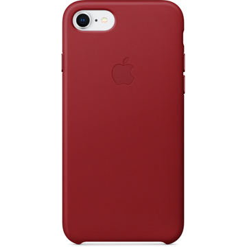 მობილურის ქეისი Apple iPhone 8 / 7 Leather Case - (PRODUCT) Red (MQHA2ZM/A)