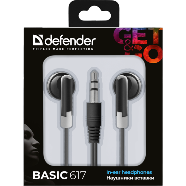 ყურსასმენი Defender Basic 617 black