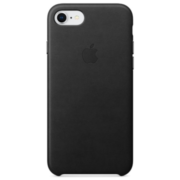 მობილურის ქეისი Apple iPhone 8 / 7 Leather Case - Black (MQH92ZM/A)