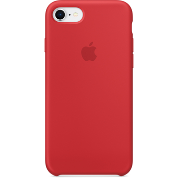 მობილურის ქეისი Apple iPhone 8 / 7 Silicone Case - (PRODUCT) Red (MQGP2ZM/A)