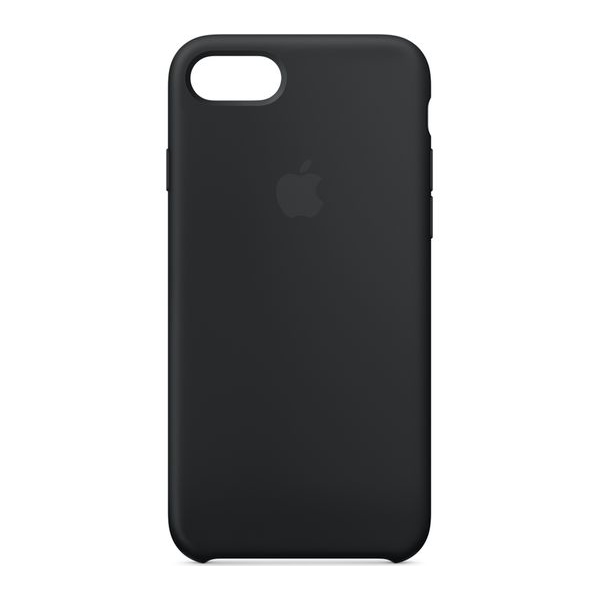 მობილურის ქეისი Apple iPhone 8 / 7 Silicone Case - Black  (MQGK2ZM/A)