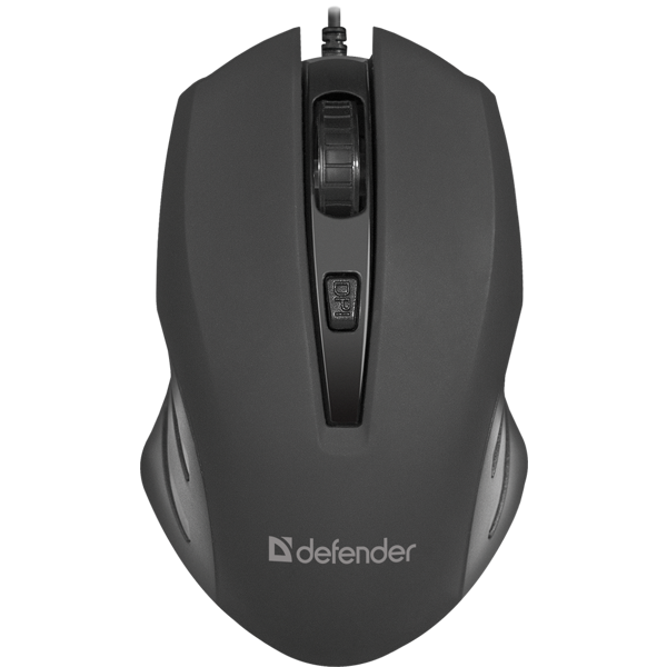 მაუსი Defender Datum MM-351 black, 1600 DPI