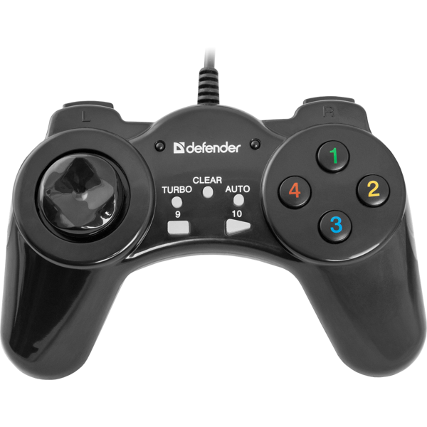 ჯოისტიკი Defender 64249 Vortex, Controller, Wired, USB, Black