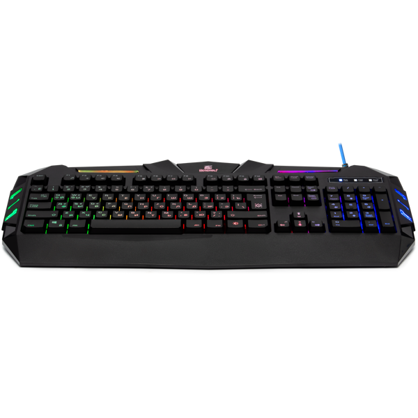 კლავიატურა Werewolf GK-120DL RU,104 keys, RGB