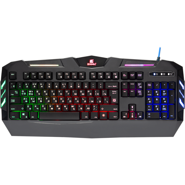 კლავიატურა Werewolf GK-120DL RU,104 keys, RGB