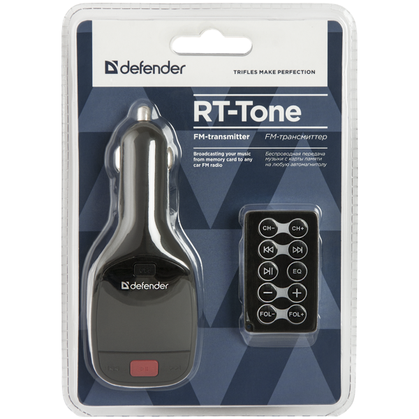 FM მოდულატორი Defender RT-Tone Remote control