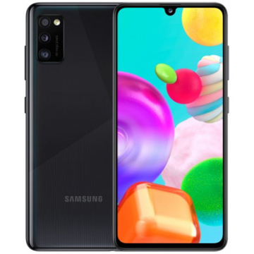 მობილური ტელეფონი SAMSUNG A415F Galaxy A41 4GB, 64GB LTE Duos Black