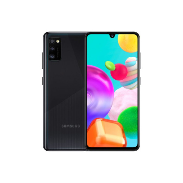 მობილური ტელეფონი SAMSUNG A415F Galaxy A41 4GB, 64GB LTE Duos Black