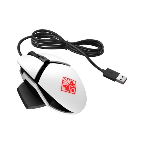 მაუსი HP Omen Reactor Mouse White (7ZF19AA)