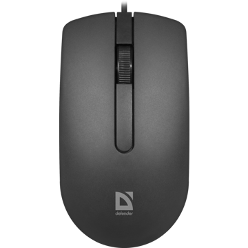 მაუსუ  mouse Defender Office MB-210 Black, 800 DPI