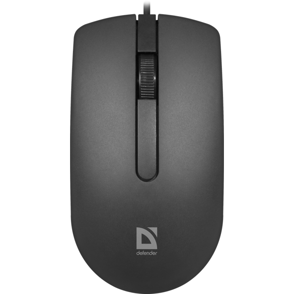 მაუსუ  mouse Defender Office MB-210 Black, 800 DPI