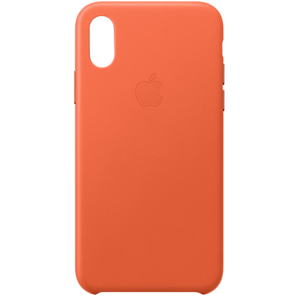 მობილურის ქეისი Apple iPhone XS Leather Case - Sunset MVFQ2ZM/A