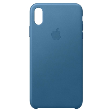 მობილურის ქეისი Apple iPhone XS Max Leather Case - Cape Cod Blue