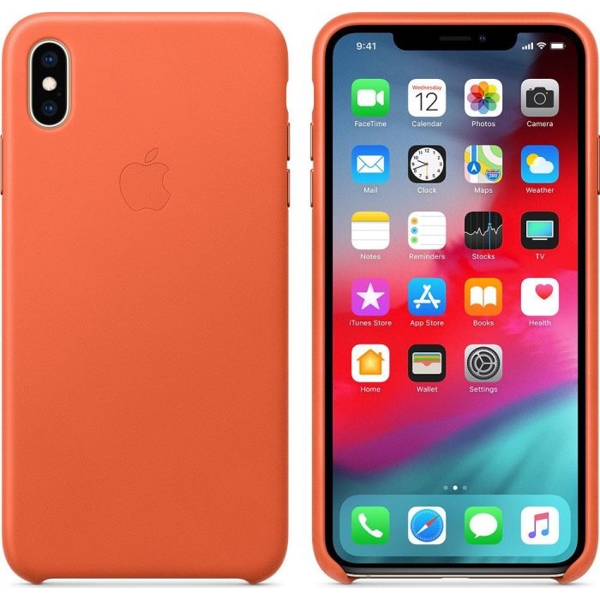 მობილურის ქეისი Apple iPhone XS Max Leather Case - Sunset MVFY2ZM/A