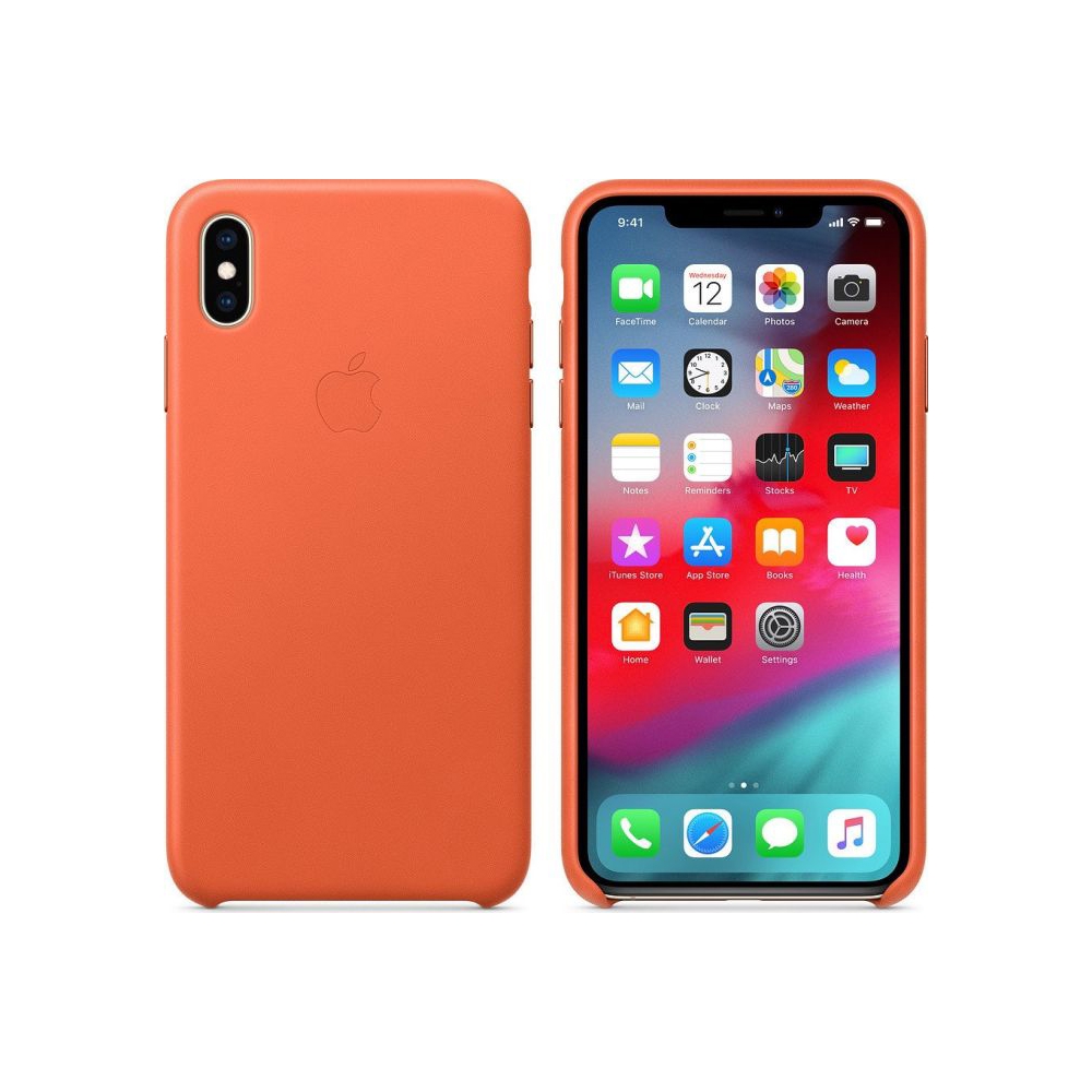 მობილურის ქეისი Apple iPhone XS Max Leather Case - Sunset MVFY2ZM/A