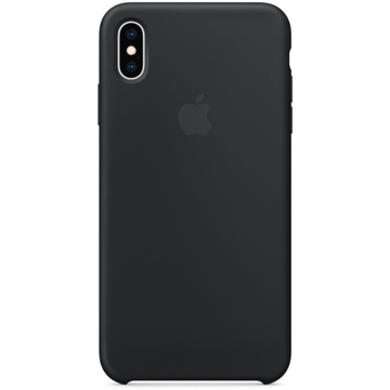 მობილურის ქეისი Apple iPhone XS Max Silicone Case - Black (MRWE2ZM/A)