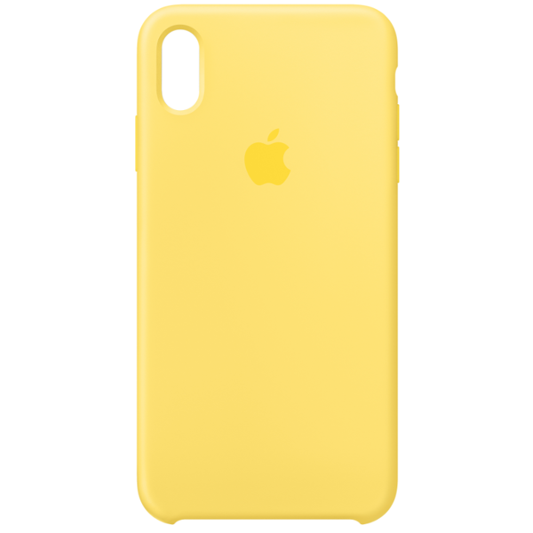 მობილურის ქეისი Apple iPhone XS Max Silicone Case - Canary Yellow (MW962ZM/A)