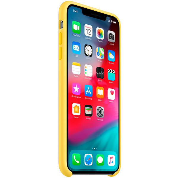 მობილურის ქეისი Apple iPhone XS Max Silicone Case - Canary Yellow (MW962ZM/A)