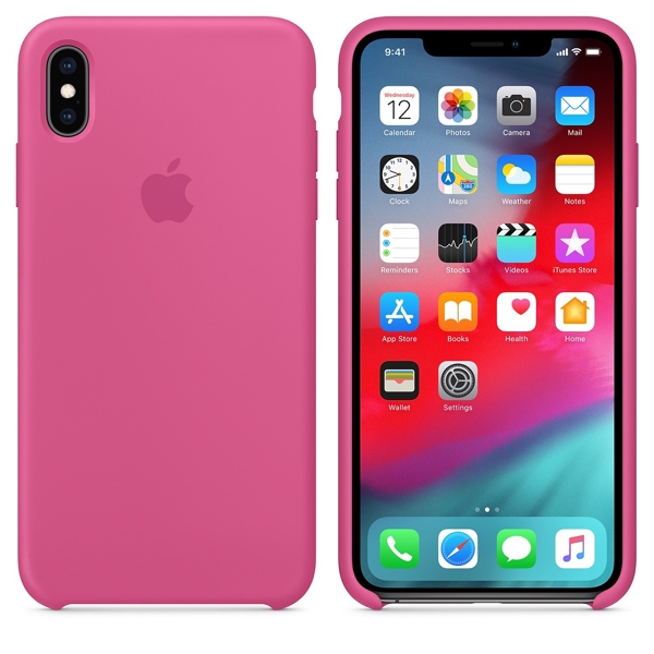 მობილურის ქეისი Apple iPhone XS Max Silicone Case - Dragon Fruit (MW972ZM/A)