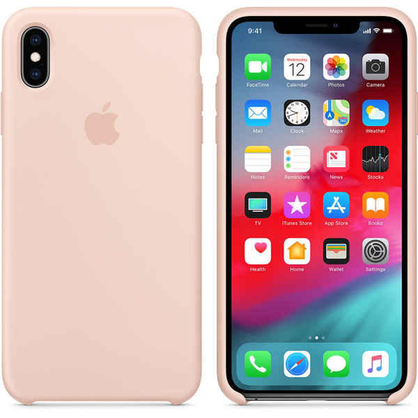 მობილურის ქეისი Apple iPhone XS Max Silicone Case - Pink Sand (MTFD2ZM/A)