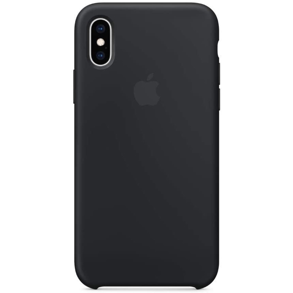 მბილურის ქეისი Apple iPhone XS Silicone Case - Black