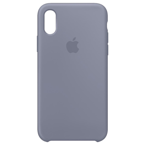 მობილურის ქეისი Apple iPhone XS Silicone Case - Lavender Gray