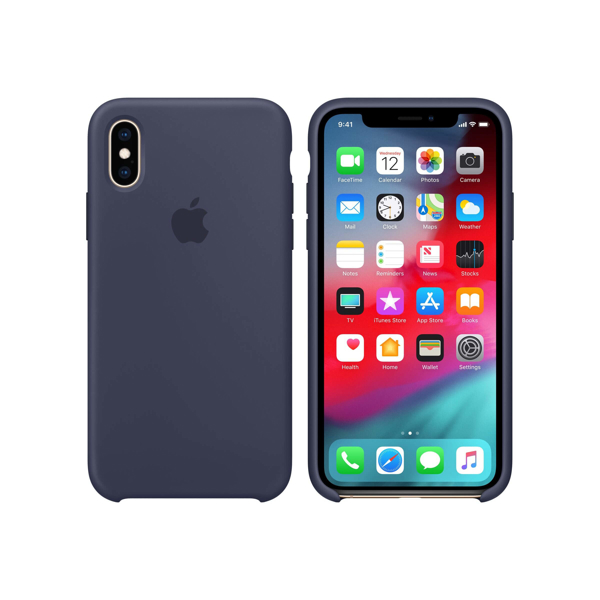 მობილურის ქეისი Apple iPhone XS Silicone Case - Midnight Blue