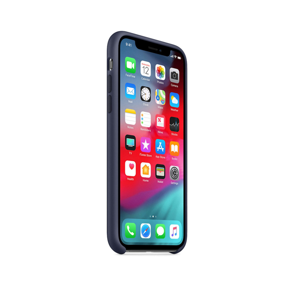 მობილურის ქეისი Apple iPhone XS Silicone Case - Midnight Blue