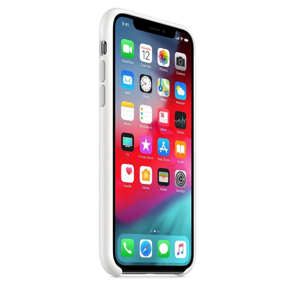 მობილურის ქეისი Apple iPhone XS Silicone Case - White